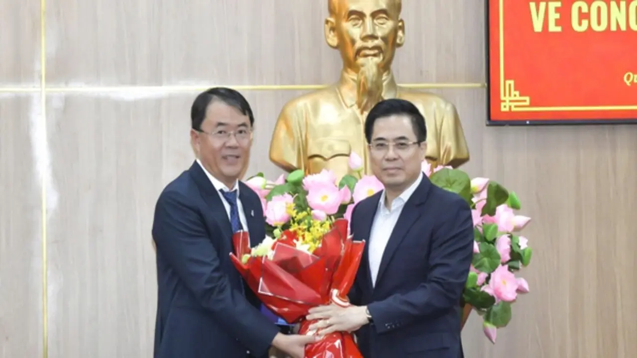 Ban Quản lý dự án đầu tư tây Quảng Ngãi có tân giám đốc
