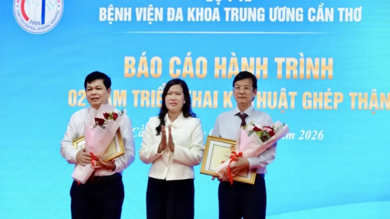 Bệnh viện đầu tiên ở miền Tây thực hiện thành công 20 ca ghép thận