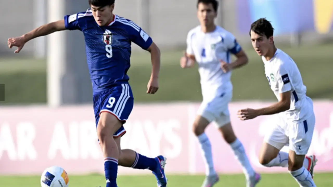 Bị tước bàn thắng oan uổng, U.17 Nhật Bản vẫn hạ U.17 Uzbekistan để vào chung kết châu Á