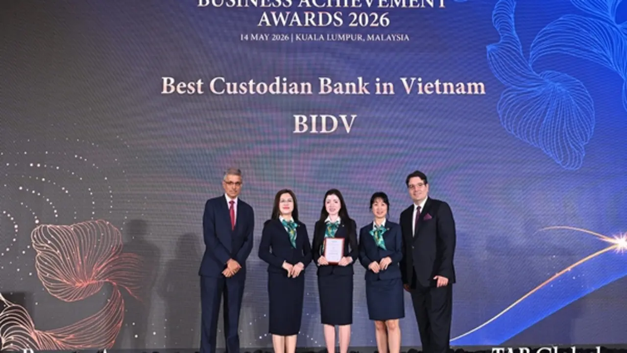 BIDV giữ vững vị thế Ngân hàng lưu ký tốt nhất Việt Nam