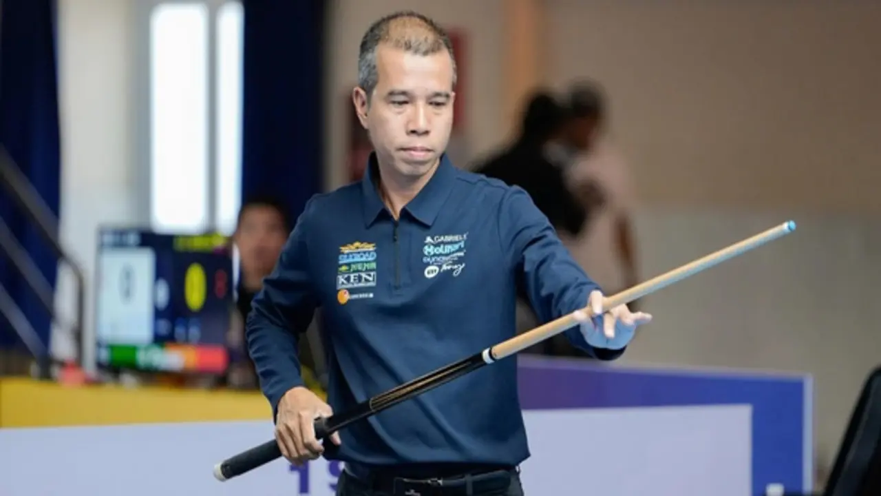 Billiards: Bị gác sâu, Trần Quyết Chiến tung sê-ri 'khủng', hòa nghẹt thở Trần Thanh Lực