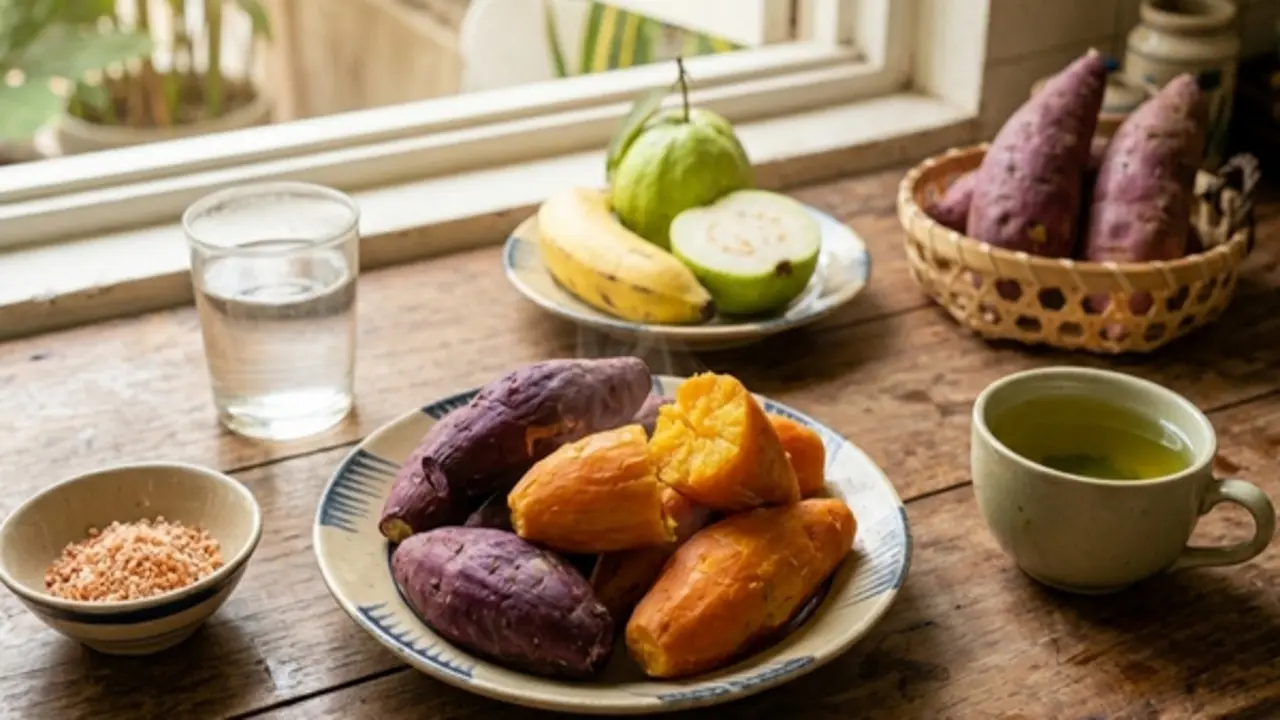 Bữa sáng với khoai lang: Món quen thuộc, lợi ích bất ngờ