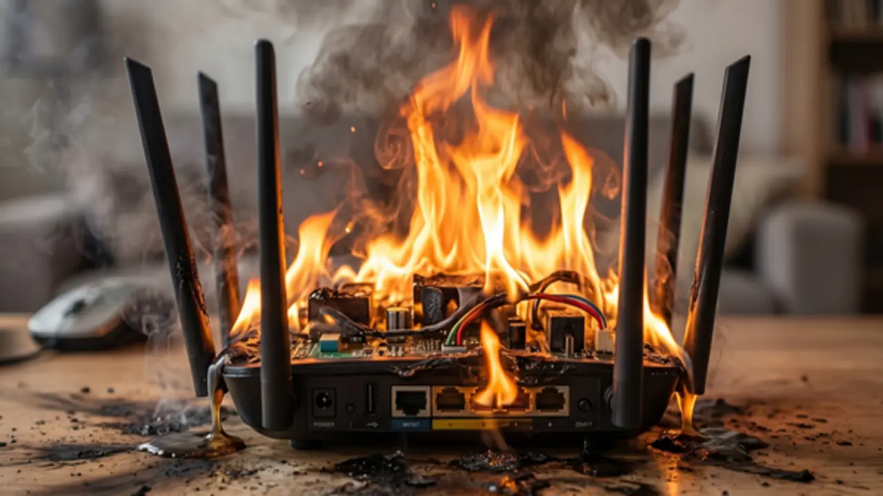 Cách 'cứu' mạng giật lag khi cục Wi-Fi quá nóng