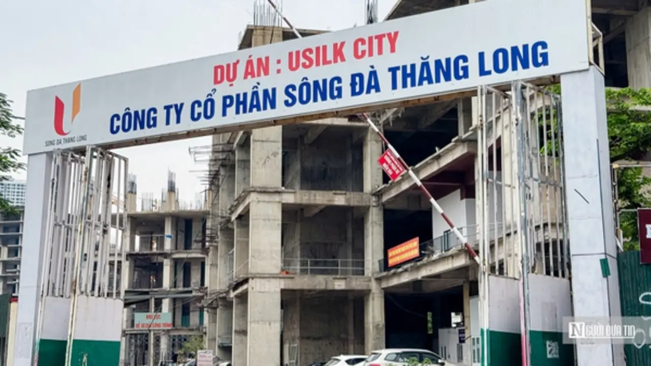 Chủ đầu tư dự án Usilk City bị xử phạt do chậm công bố thông tin