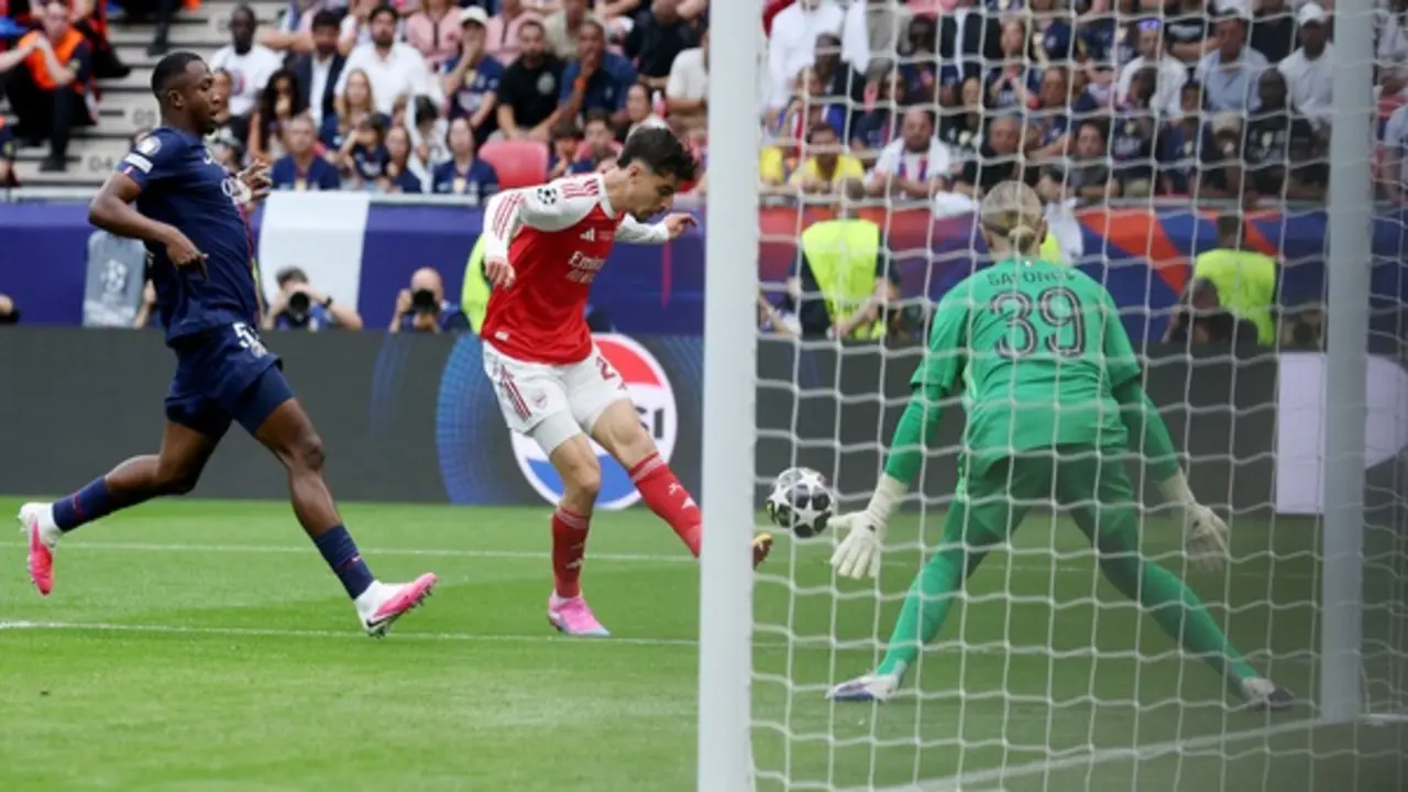 Chung kết Champions League, PSG 0-1 Arsenal: Kai Havertz mở tỷ số