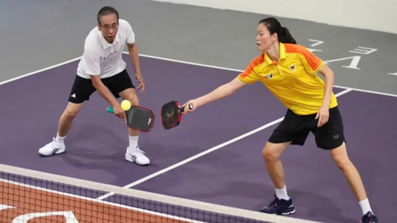 Cựu sao bóng chuyền Ngọc Hoa, Kim Huệ bùng cháy tại giải pickleball Bình Điền Open 2026