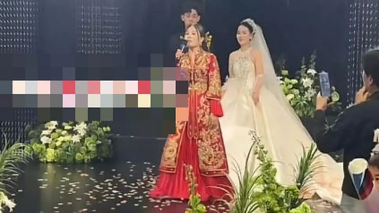 Đang tổ chức đám cưới, mẹ chú rể có hành động "lạ" khiến cô dâu tái mặt