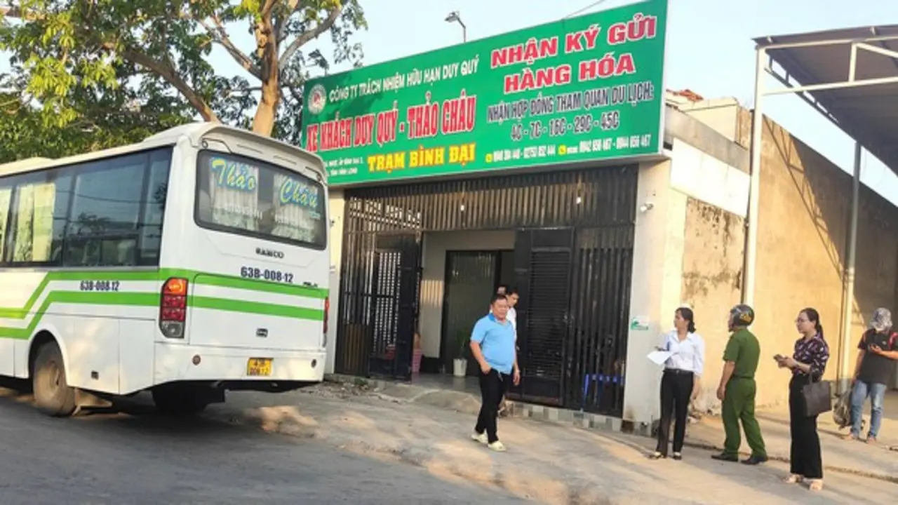 Đề xuất xử lý đối với nhà xe Duy Quý - Thảo Châu