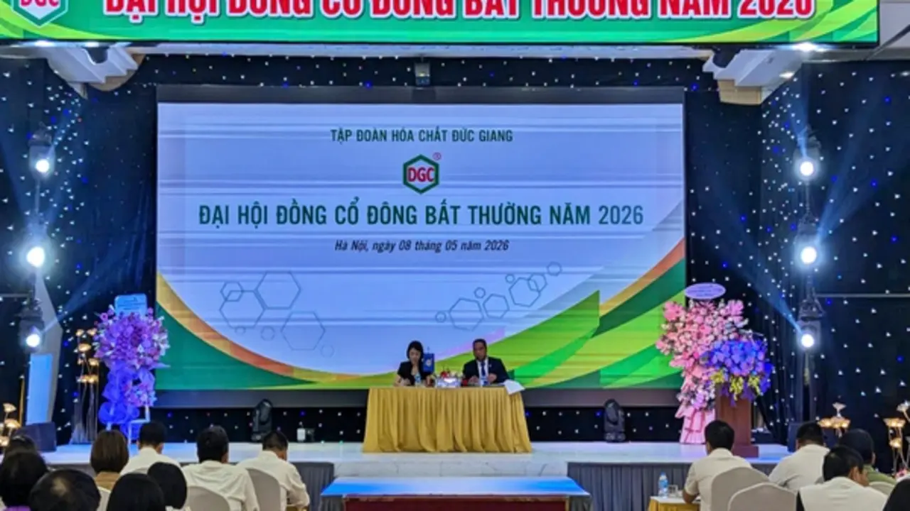 ĐHĐCĐ Hóa chất Đức Giang: Kiện toàn nhân sự cấp cao, nói rõ trách nhiệm cá nhân bị khởi tố