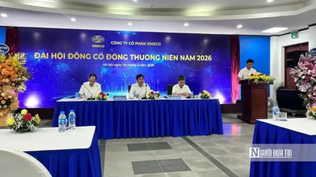 ĐHĐCĐ Vimeco: Đặt mục tiêu có lãi trở lại năm 2026 sau năm lỗ gần 10 tỷ đồng