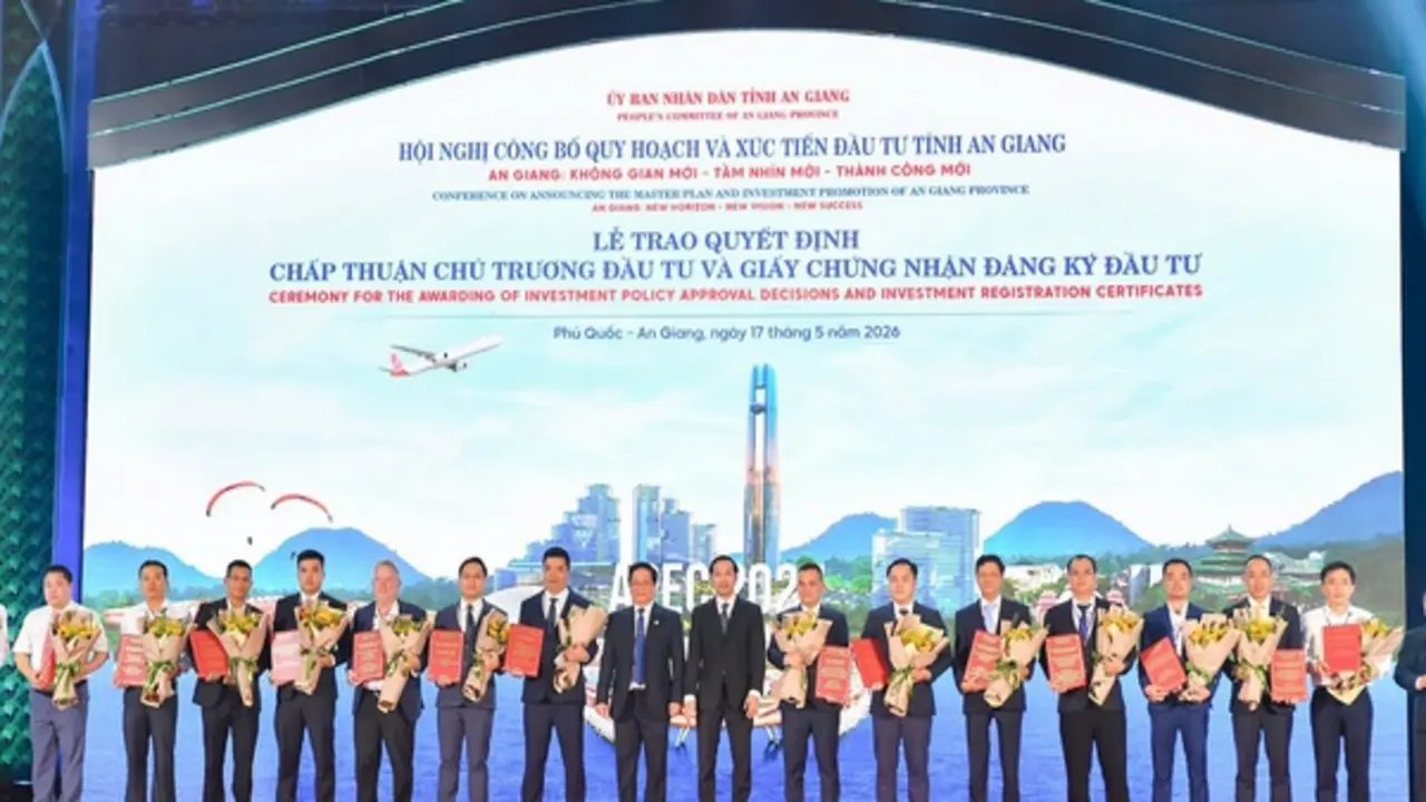 Doanh nghiệp đầu tư vào An Giang gần 162.000 tỉ đồng