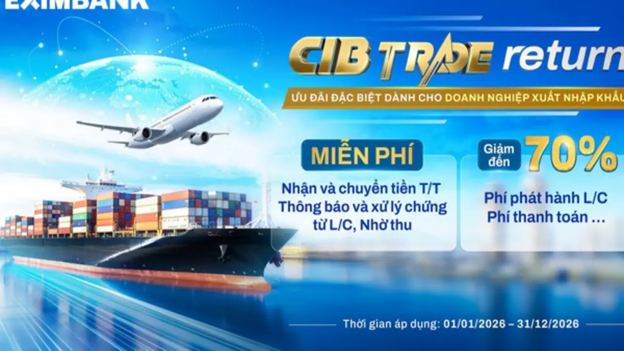 Eximbank triển khai giải pháp thanh toán quốc tế cho doanh nghiệp lớn và FDI