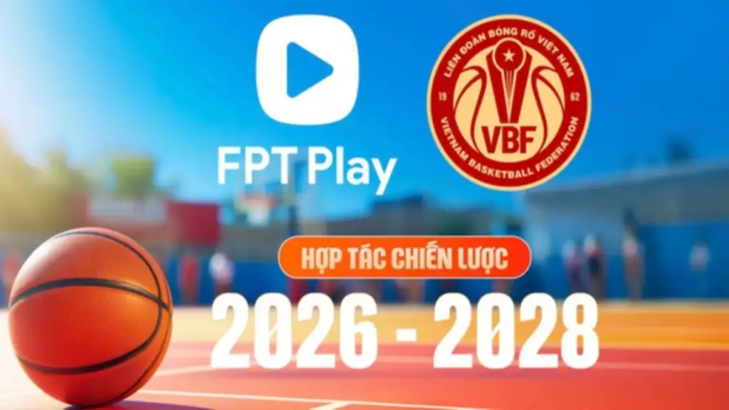 FPT Play 'bắt tay' VBF, độc quyền phát sóng giải bóng rổ quốc gia trong 3 năm