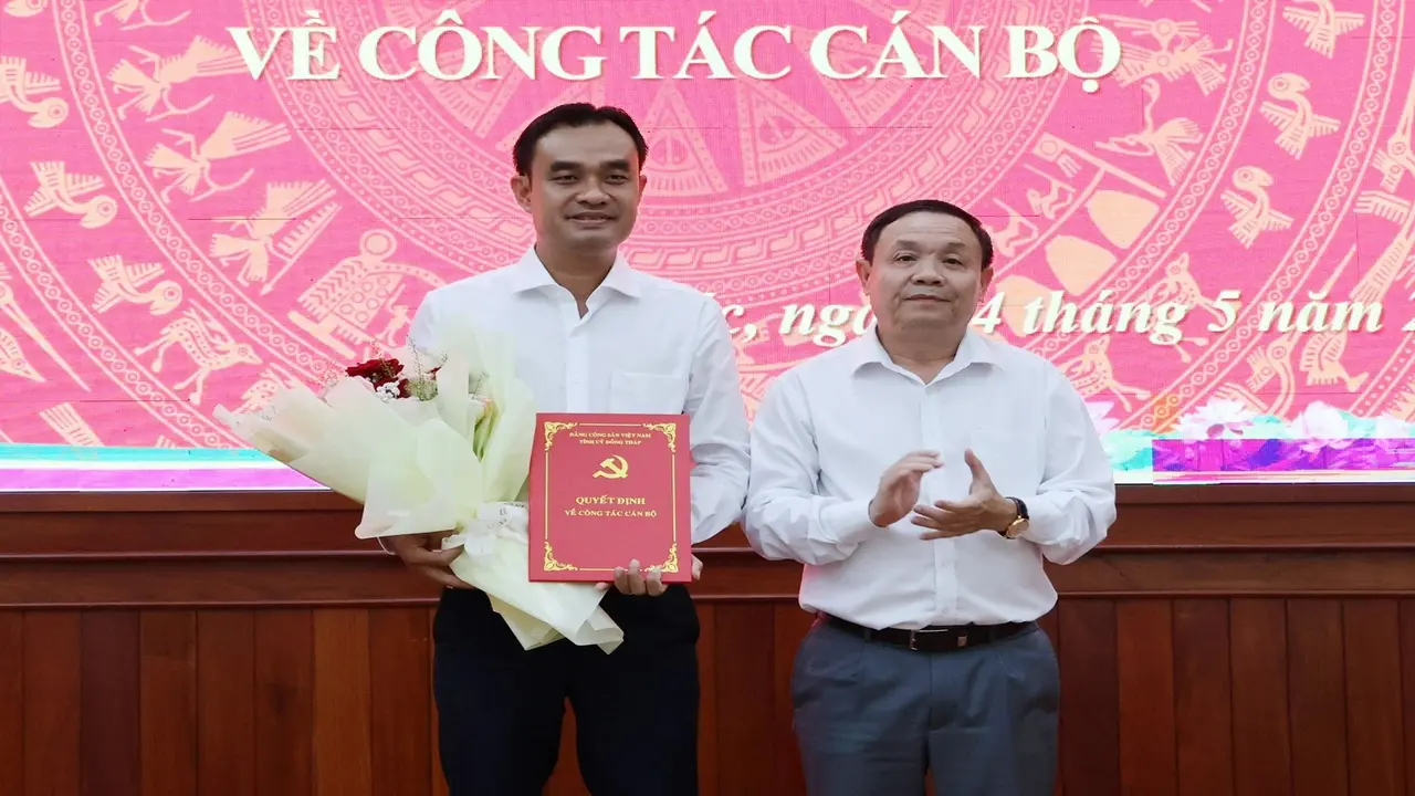 Giám đốc Sở Nội vụ Đồng Tháp giữ chức Bí thư phường Sa Đéc