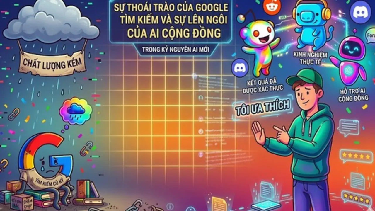 Google bị đe dọa bởi chính thứ từng giúp hãng thống trị internet