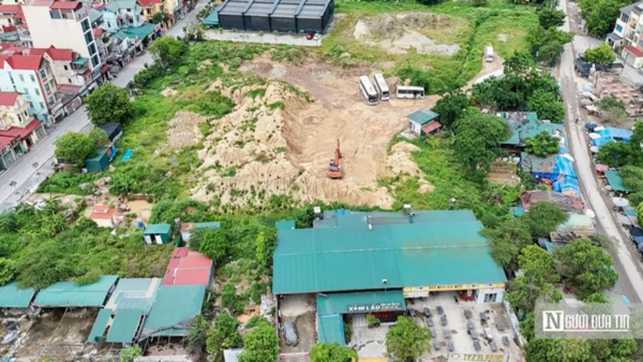 Hà Nội: Cận cảnh loạt vi phạm về đất đai sắp bị xử lý tại xã Thiên Lộc
