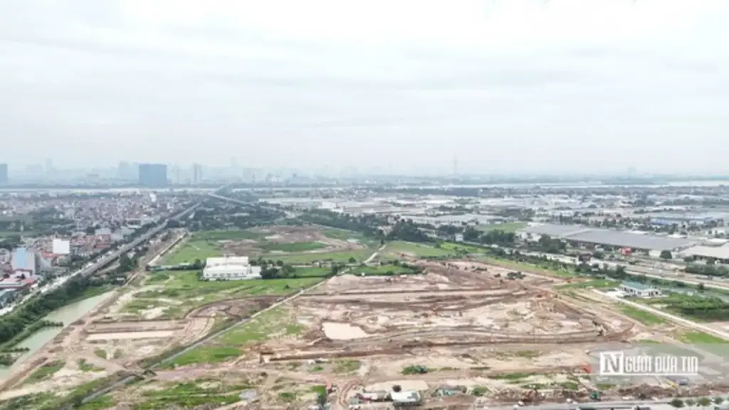 Hà Nội: Hiện trạng khu đất xây dựng khu đô thị Hateco Đông Anh gần 40ha