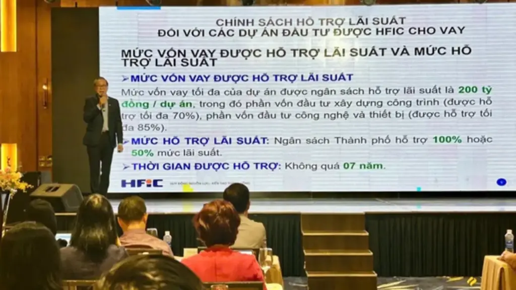 HFIC cho vay hỗ trợ lãi suất đến 100% với các doanh nghiệp tại TP.HCM