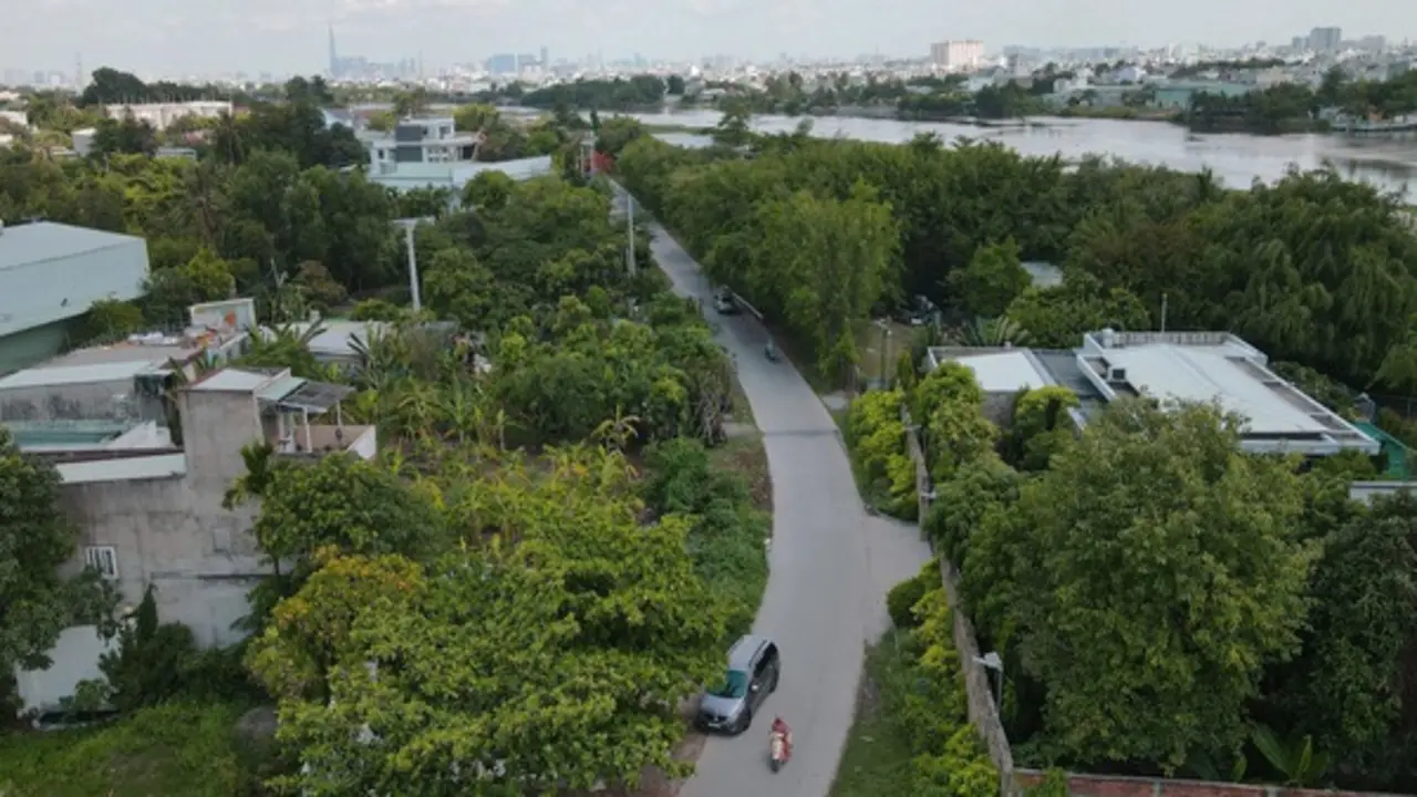 Hiện trạng dự án đường ven sông Sài Gòn trước khi mở rộng 6 làn xe