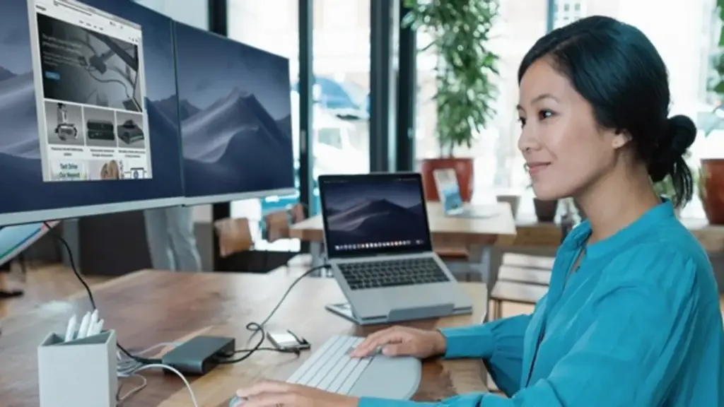 Khoảng cách an toàn từ mắt đến màn hình máy tính giúp dân văn phòng không bị đau cổ vai gáy