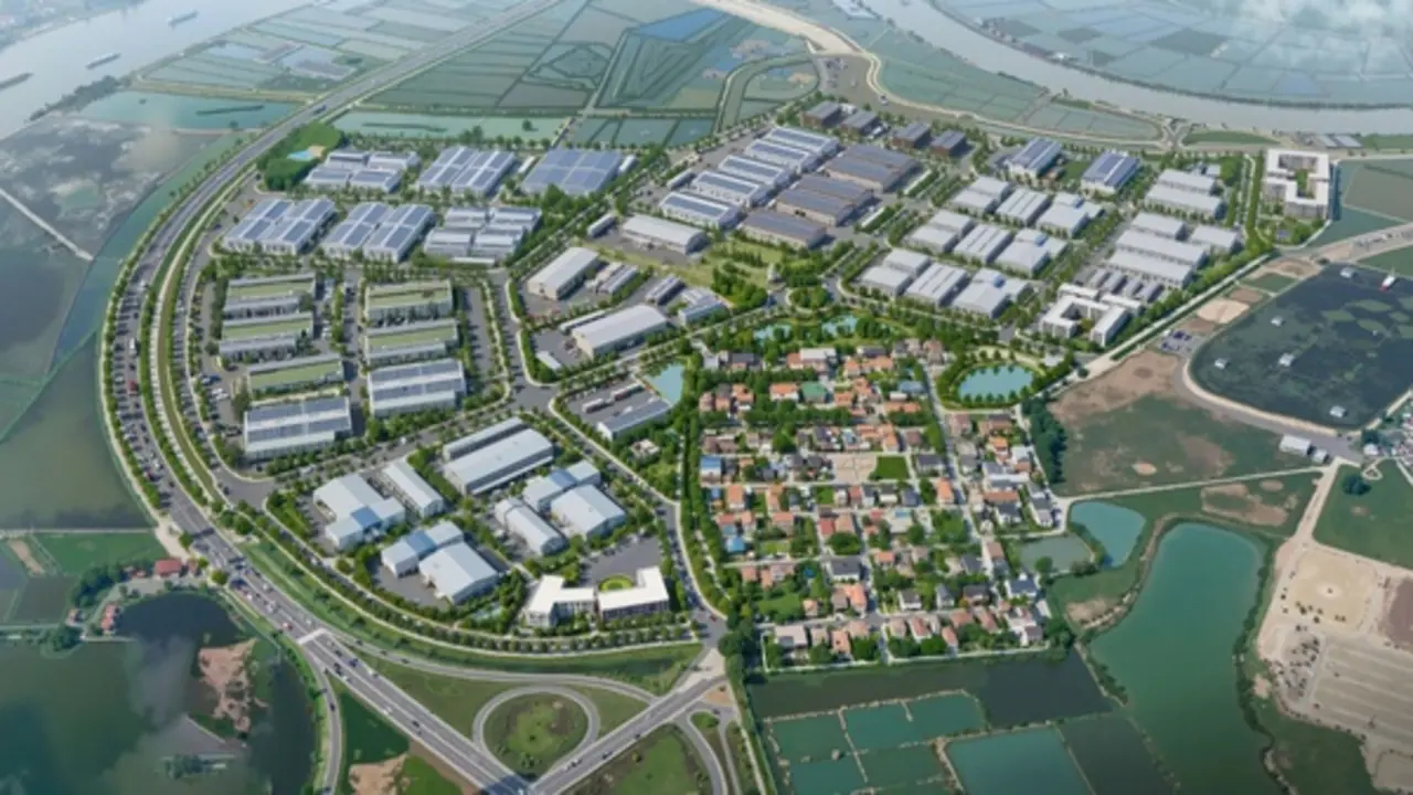 Khởi công khu công nghiệp 200 ha tại Hải Phòng