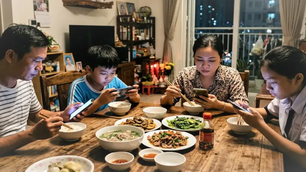 Không thể giao trẻ em cho mạng xã hội: Cha mẹ cần nêu gương trước