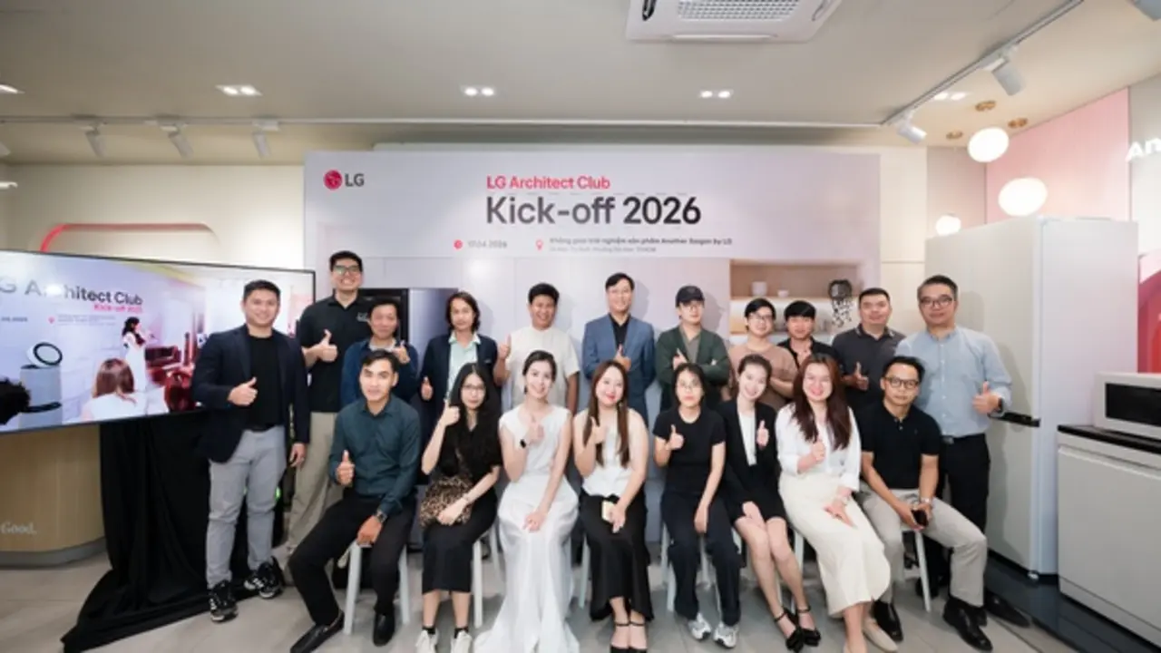 LG Architect Club 2026: Khi thiết bị gia dụng trở thành ngôn ngữ thiết kế