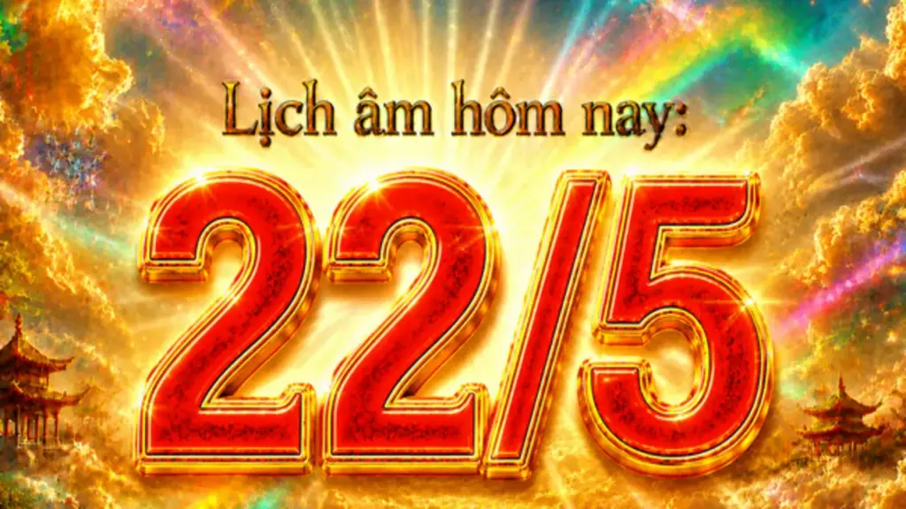 Lịch hôm hôm nay ngày Hảo Thương: Vì sao ngày 22.5 được nhiều người Việt quan tâm?