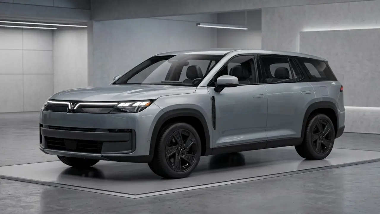 Lộ 2 xe điện VinFast hoàn toàn mới: To cỡ VF 9, dáng kiểu Land Rover