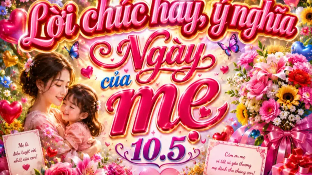 Lời chúc Ngày của mẹ 10.5 hay và ý nghĩa: Nhiều người rưng rưng khi đọc