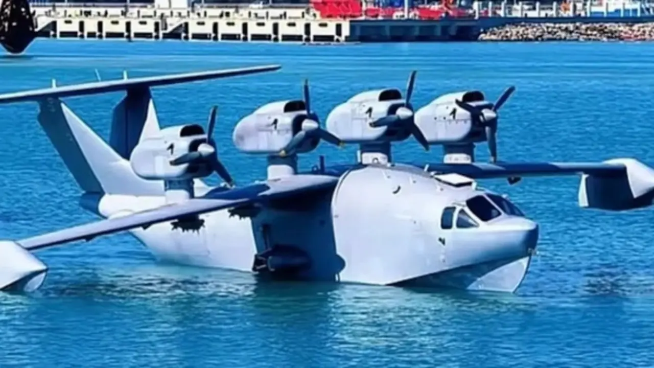 Máy bay ‘quái vật biển Bột Hải’ của Trung Quốc tái xuất
