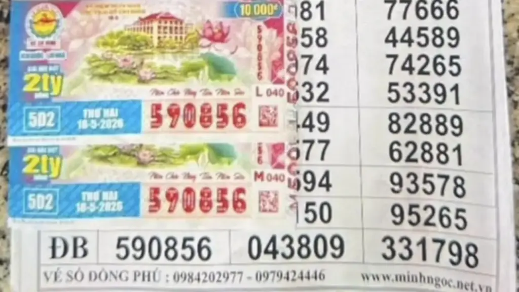 Mua vé số khi tan làm, nam công nhân trúng độc đắc 4 tỉ xổ số miền Nam
