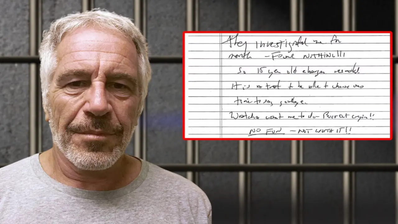 Mỹ công bố thư tuyệt mệnh của tỉ phú Jeffrey Epstein