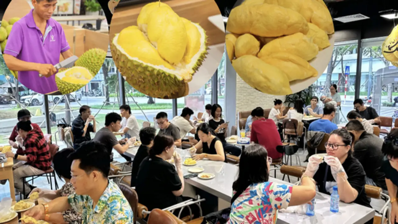 Ngày mai có buffet sầu riêng ở TP.HCM: Hơn 1 tấn sầu riêng, chỉ diễn ra 2 ngày
