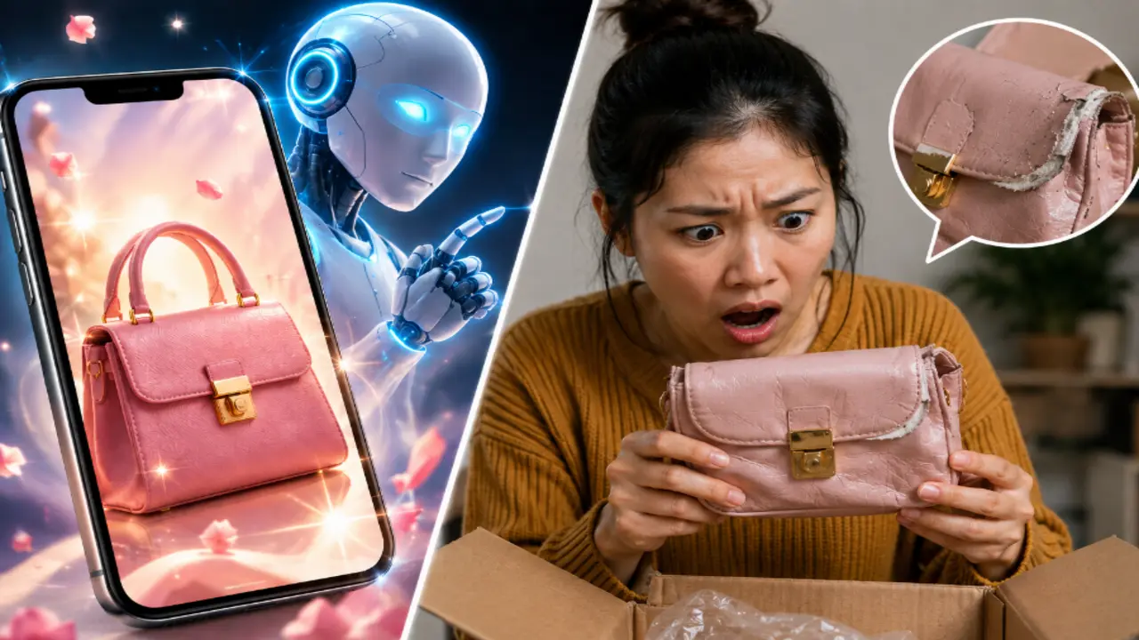 Ngớ người khi nhận hàng vì tin vào quảng cáo AI