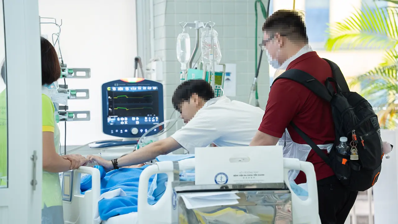 Người phụ nữ chết não được chuyển từ Đồng Tháp đến TP HCM hiến đa tạng