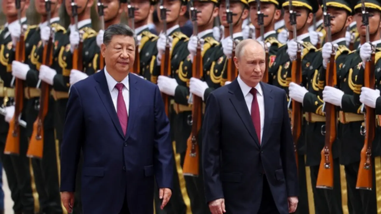 Ông Tập Cận Bình đón tiếp ông Putin tại Bắc Kinh