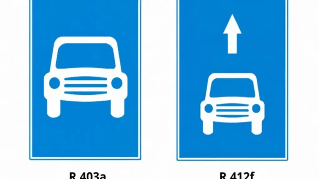 Phân biệt biển báo hiệu dành cho ô tô, chỉ khác nhau dấu mũi tên thế nào?