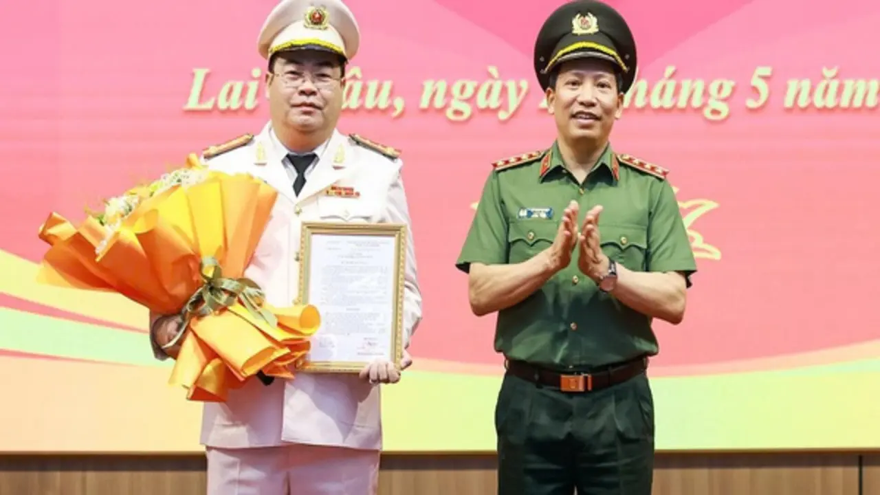 Phó giám đốc Công an tỉnh Ninh Bình làm Giám đốc Công an tỉnh Lai Châu