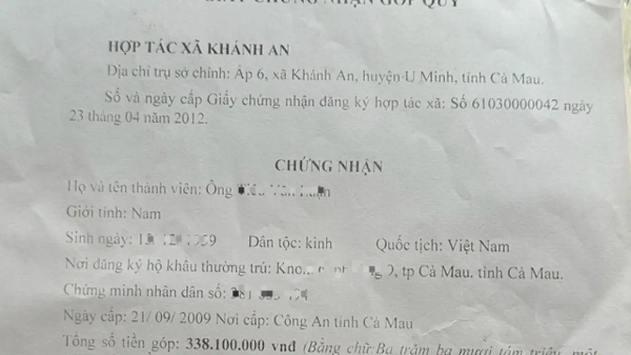 Sắp xử vụ Việt kiều Mỹ kiện đòi hơn 3,4 tỉ đồng tiền lợi nhuận hợp tác xã
