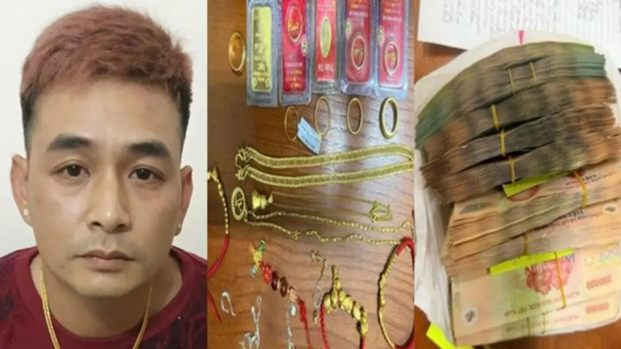 ‘Siêu trộm’ tiền vàng bị bắt giữ ở Quảng Ninh