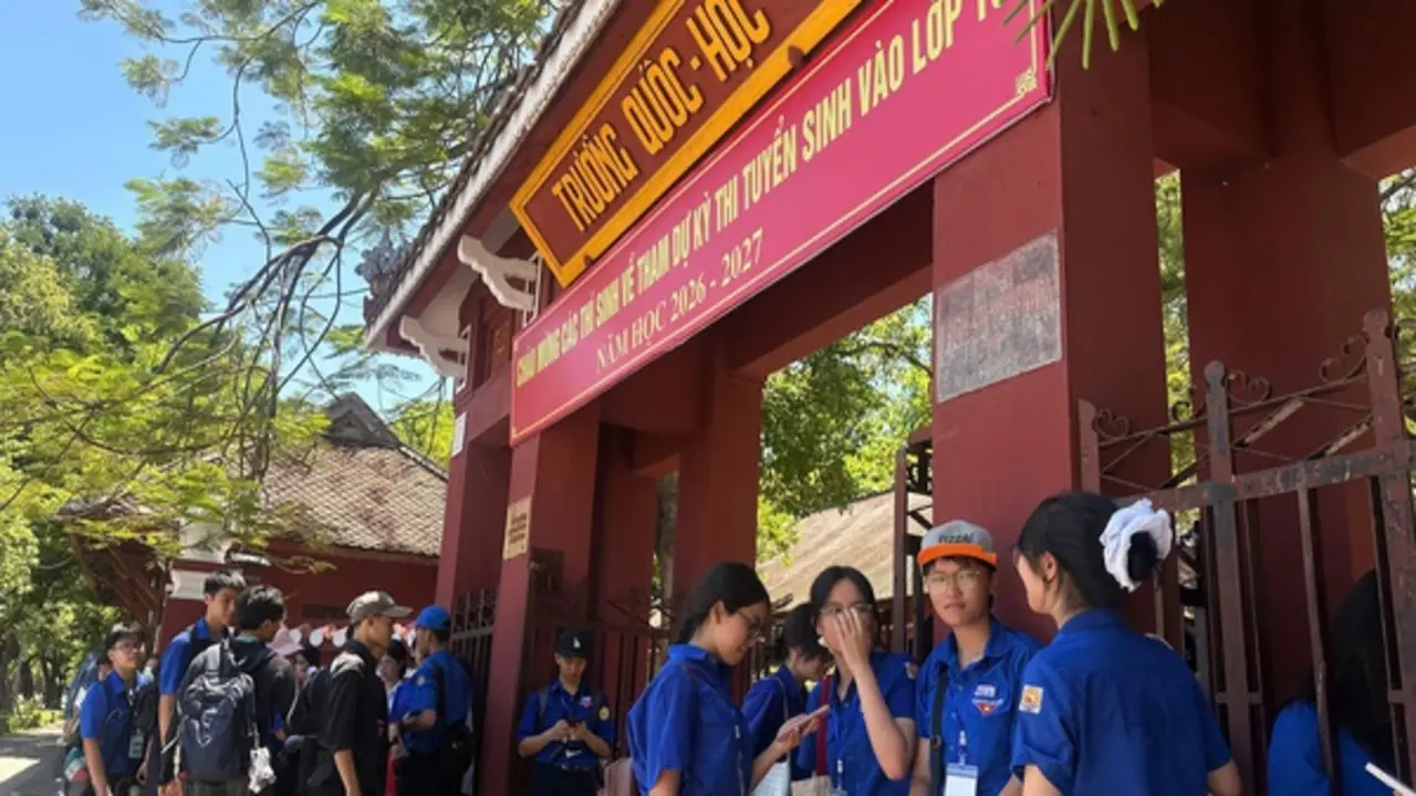 Sức hút đặc biệt của ngôi trường giàu truyền thống bậc nhất xứ Huế