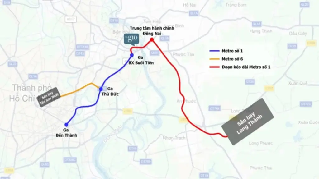 'Sức hút' The Gió Riverside nhờ liền kề 2 ga metro, kết nối 2 sân bay quốc tế