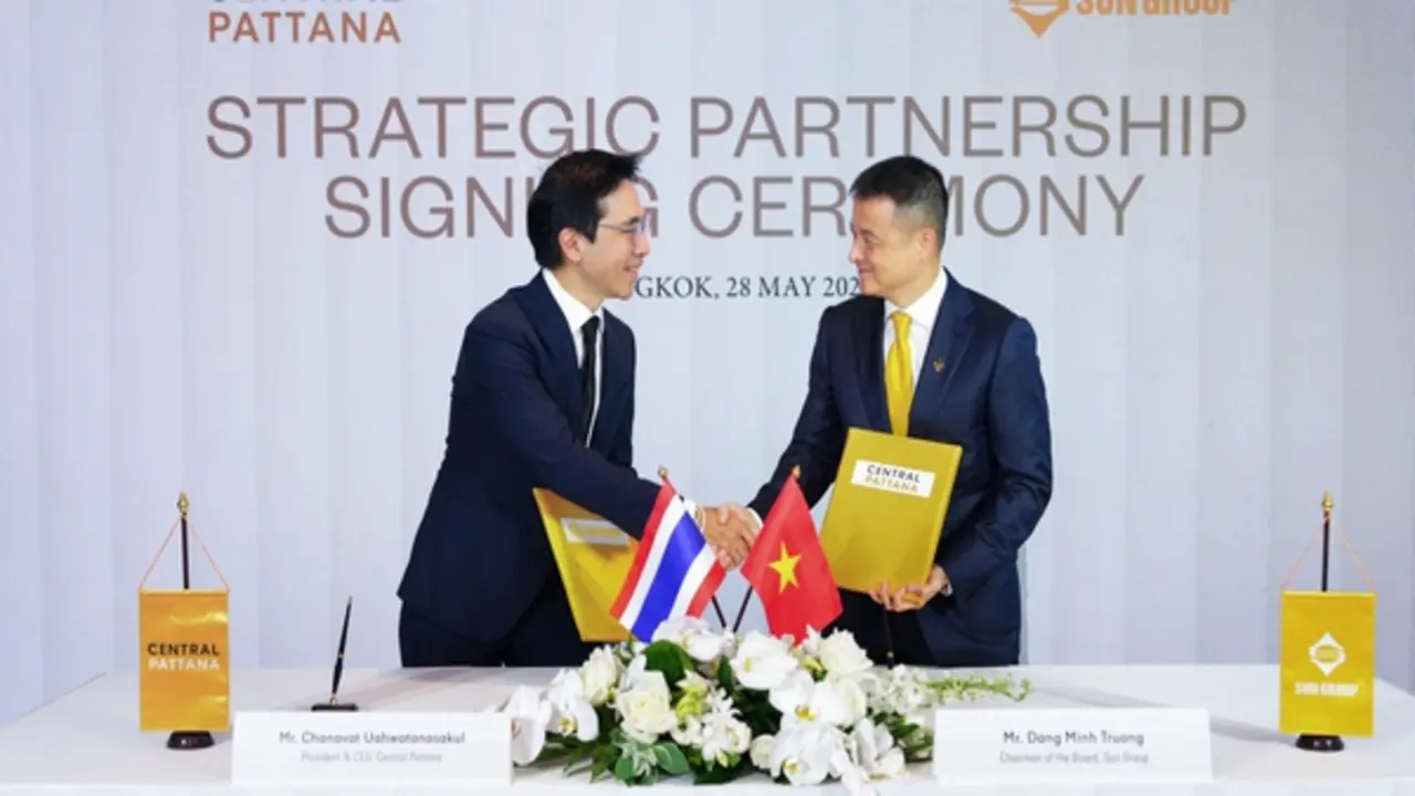Sun Group bắt tay cùng “vua bán lẻ” Thái Lan Central Pattana