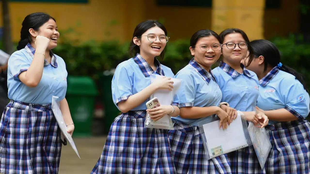 Thí sinh TP HCM thoải mái trước ngày thi vào lớp 10