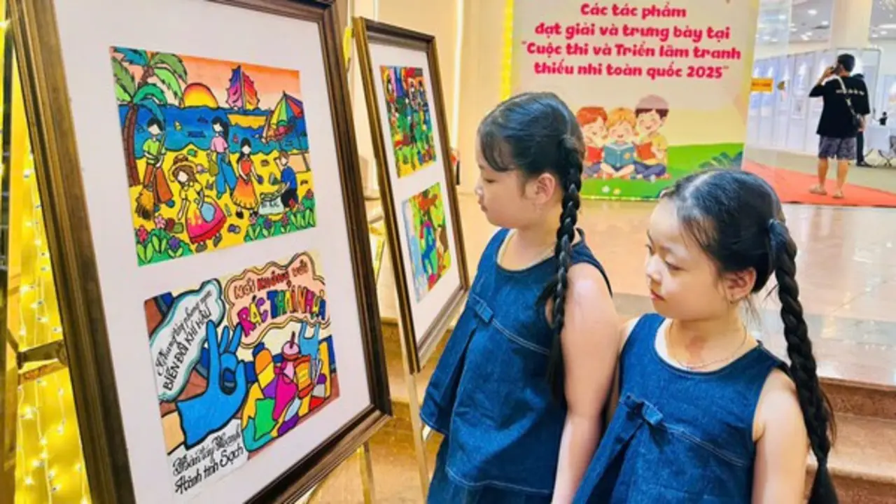 Thiếu nhi gửi gắm thông điệp ý nghĩa về bảo vệ thiên nhiên