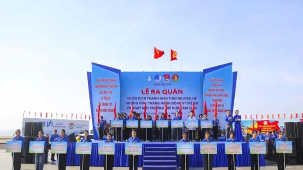 Tỉnh đoàn Gia Lai huy động 200.000 lượt đoàn viên, thanh niên tham gia tình nguyện