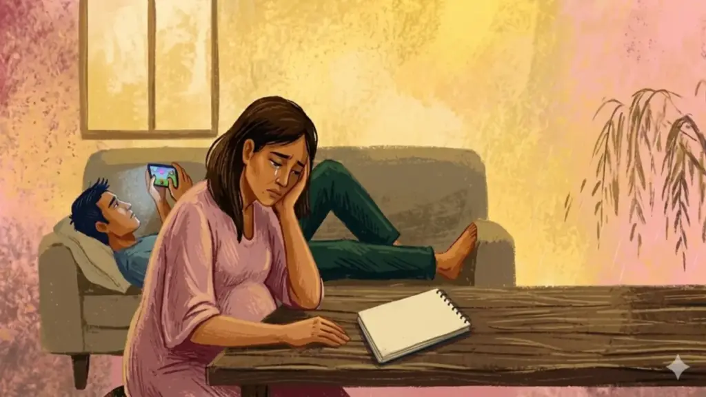Tôi bầu bí, nhờ chồng bóp chân nhưng anh chơi game xong rồi ngủ