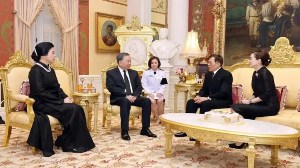 Tổng Bí thư, Chủ tịch nước Tô Lâm hội kiến Nhà Vua Thái Lan