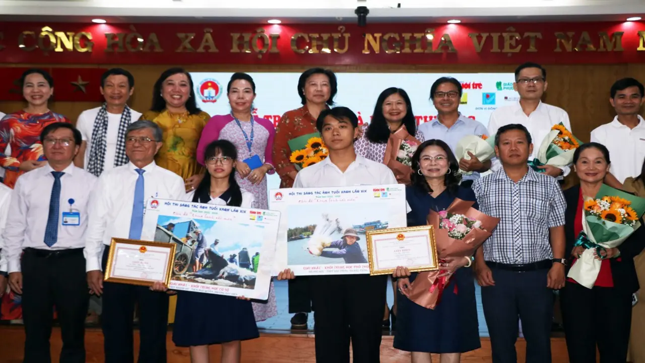 Trao giải Tuổi Xanh 2026: Học sinh TP.HCM gây ấn tượng với tư duy kể chuyện bằng ảnh